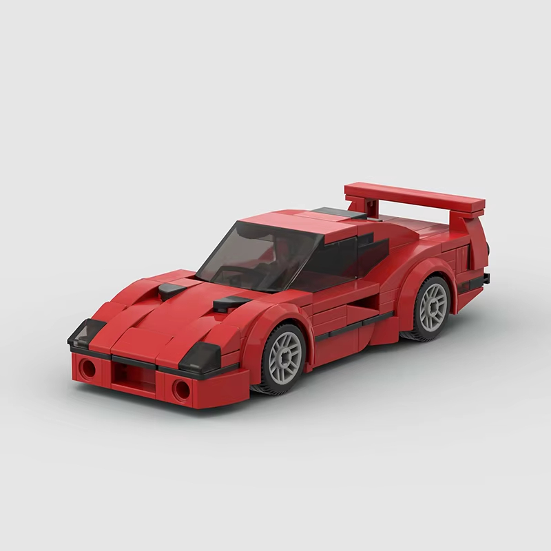 Interior Design Lego - Assemble building block sports car model