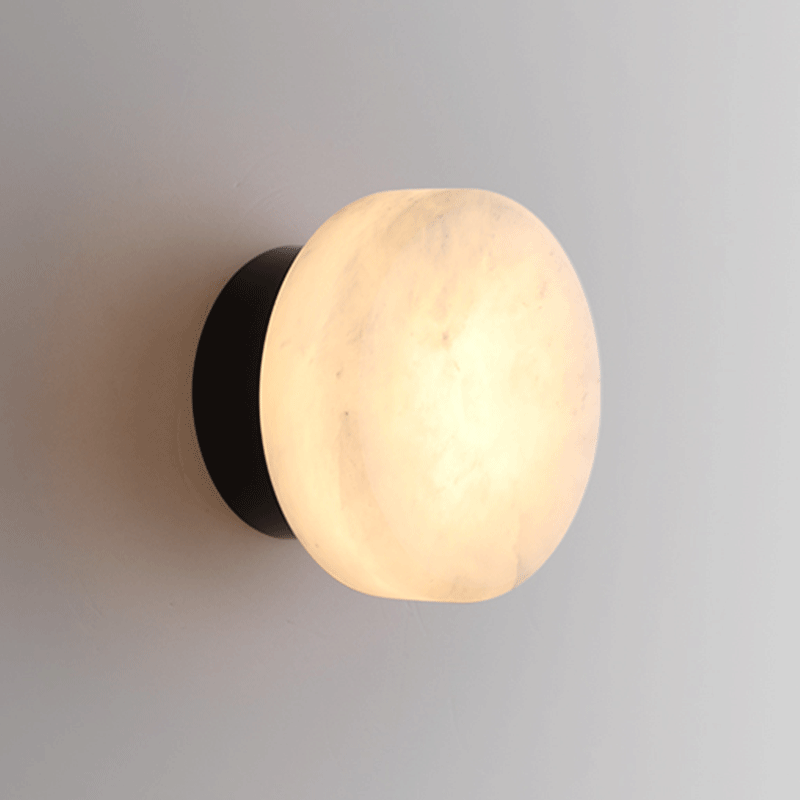 Interior Design Japandi - Luxury Spain natural Marble Round Wall