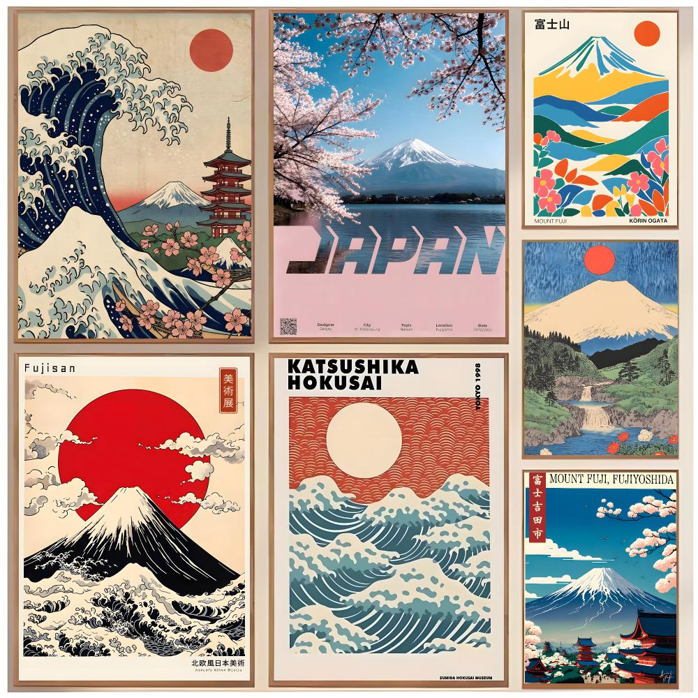 Interior Design Landscape - Mountain Landscape M-Mount Fuji Poster Classic