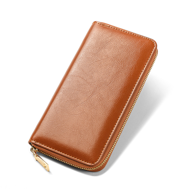 Genuine Leather Men Women Long - Interior Design Id ulasan dan harga