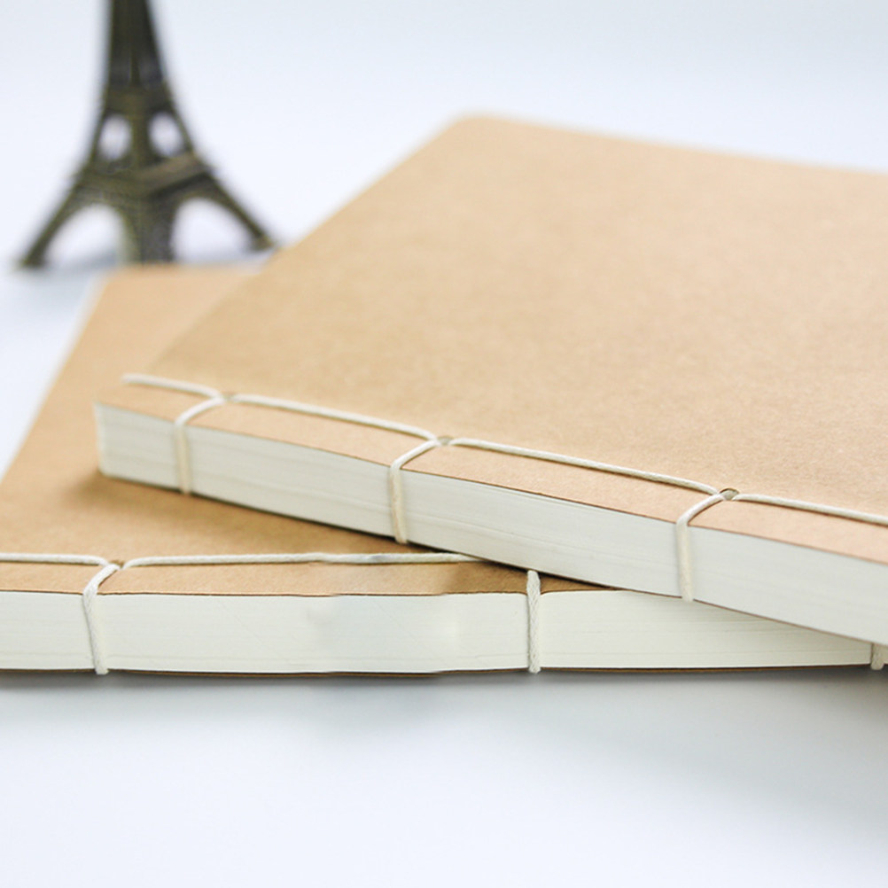 1Pcs A5 Vintage Kraft Notebook - Interior Design Journal ulasan dan harga