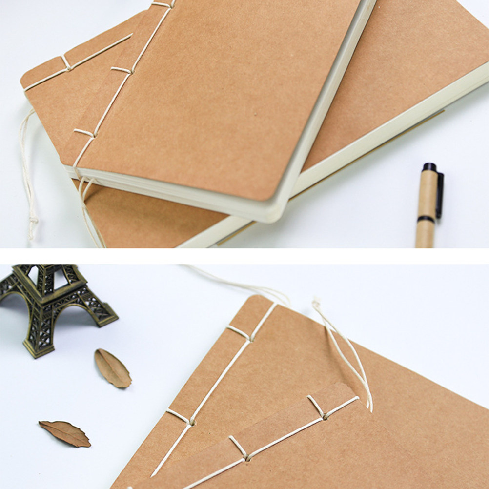 1Pcs A5 Vintage Kraft Notebook - Interior Design Journal ulasan dan harga