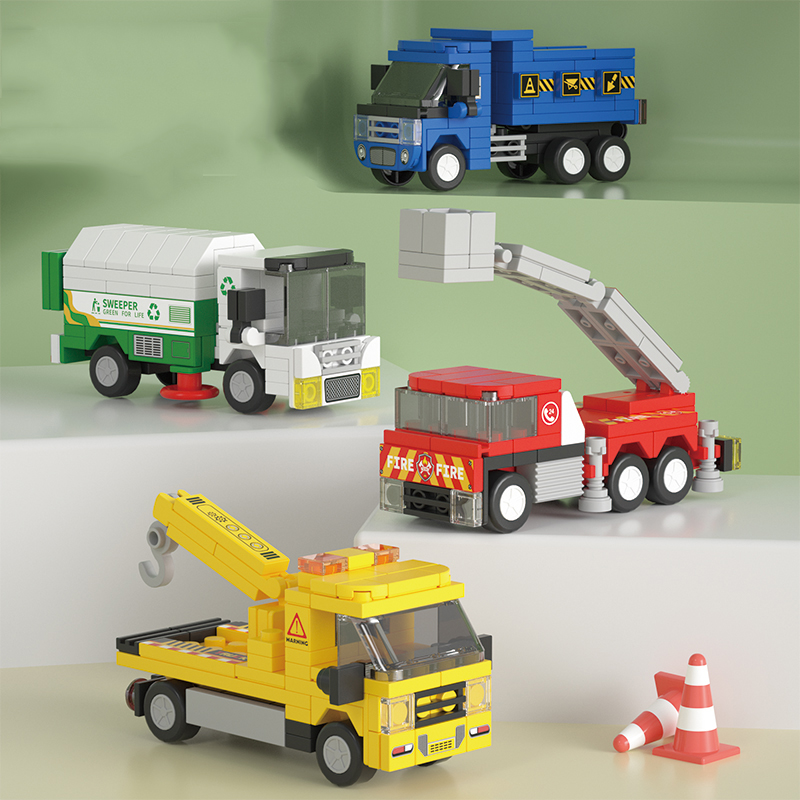 8 Puzzle Toys, Building Blocks - Interior Design Lego ulasan dan harga