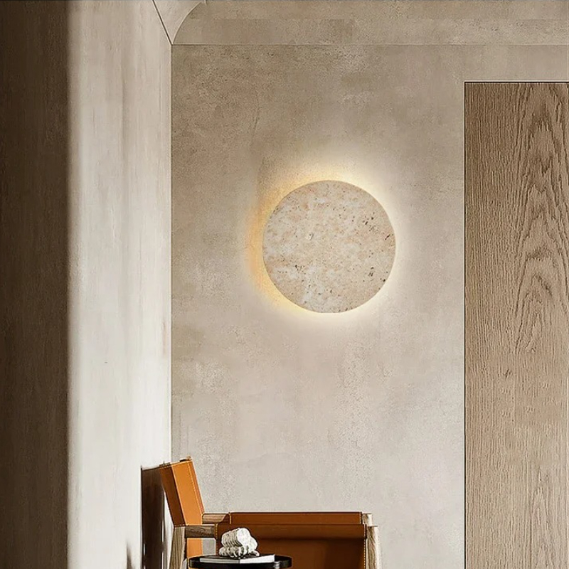 Wabi-Sabi Yellow Travertine Wa - Interior Design Japandi ulasan dan harga