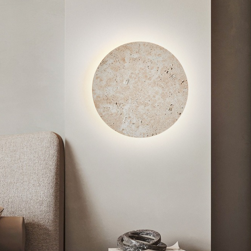 Wabi-Sabi Yellow Travertine Wa - Interior Design Japandi ulasan dan harga