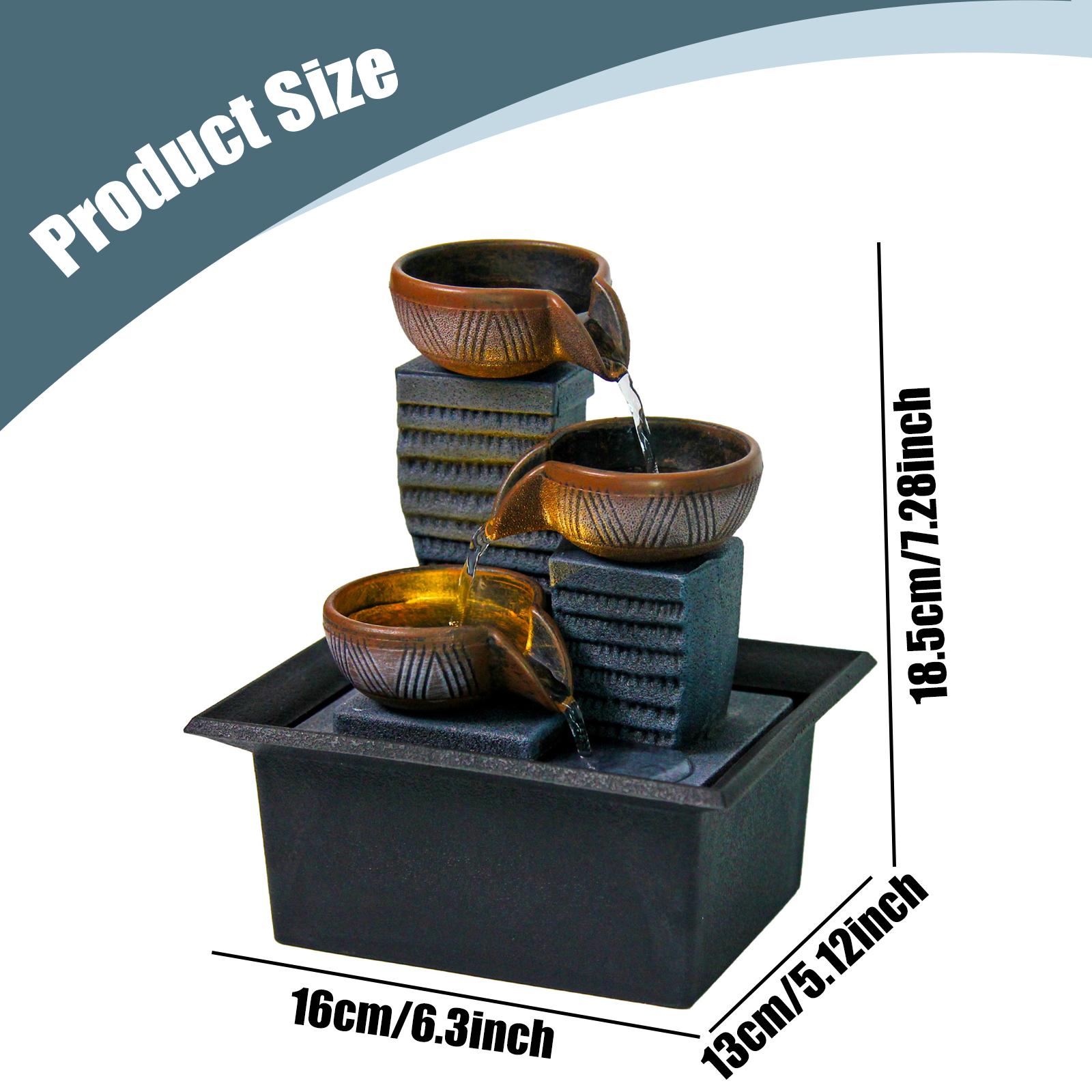 Decorative Water Fountain Tabl - Interior Design Landscape ulasan dan harga