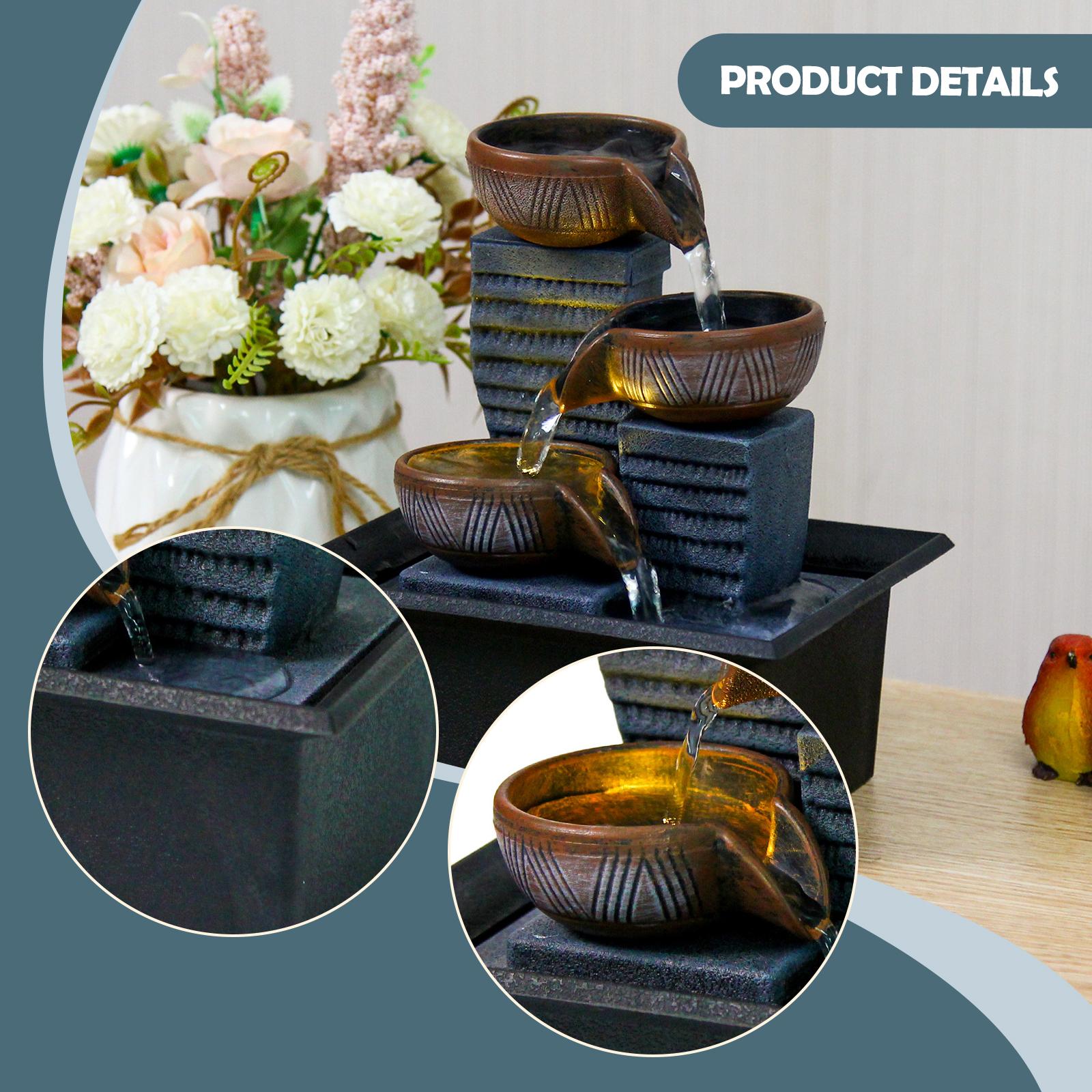 Decorative Water Fountain Tabl - Interior Design Landscape ulasan dan harga