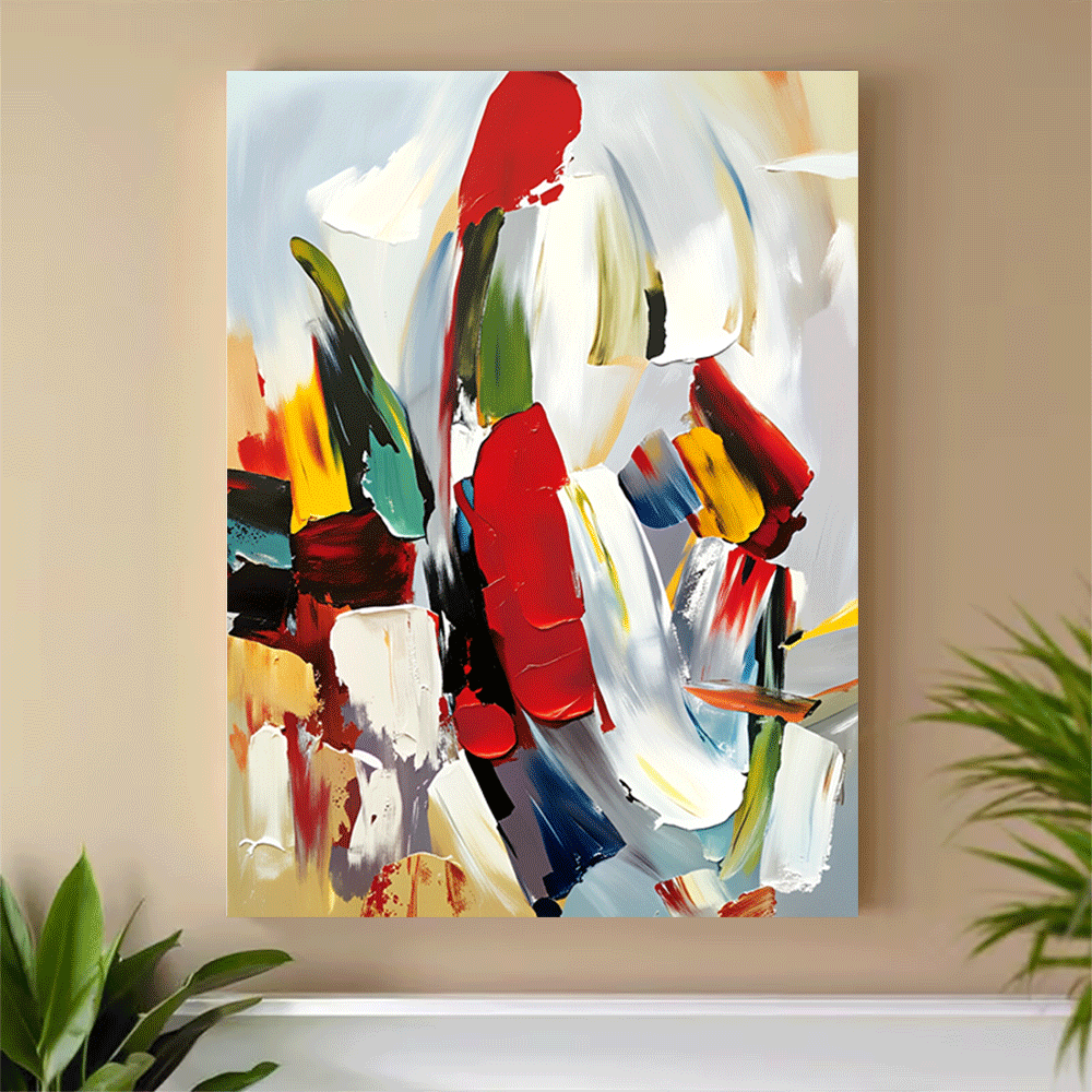 1PC-Canvas poster Unframed  Ab - Interior Design Landscape ulasan dan harga