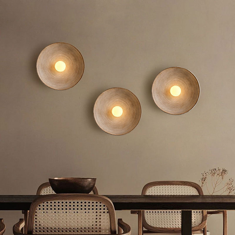 Nordic LED Wall Lamp Wabi-sabi - Interior Design Japandi ulasan dan harga