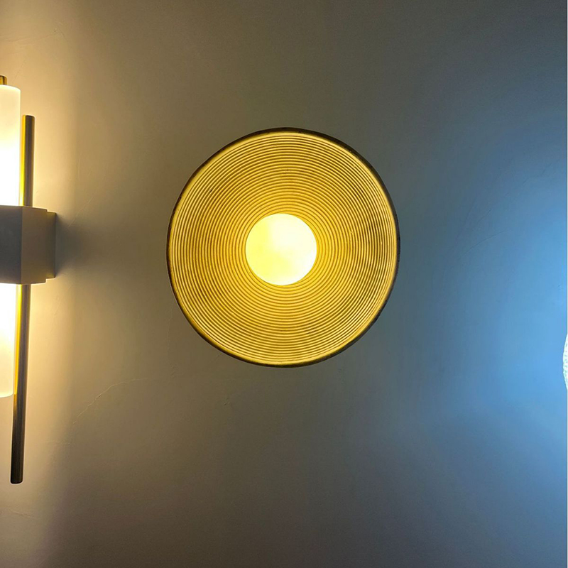 Nordic LED Wall Lamp Wabi-sabi - Interior Design Japandi ulasan dan harga