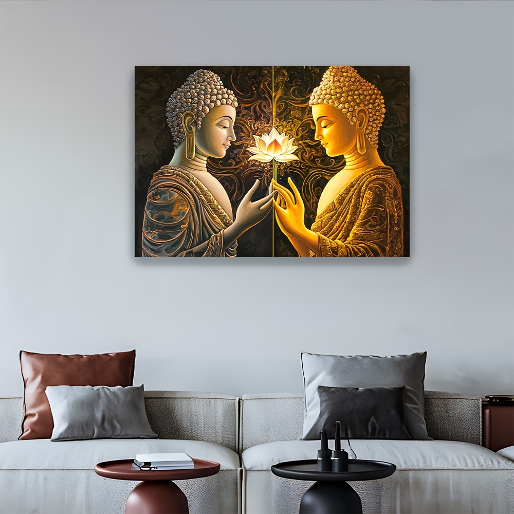 Buddha Lotus Wall Tapestry Spi - Interior Design Zen ulasan dan harga