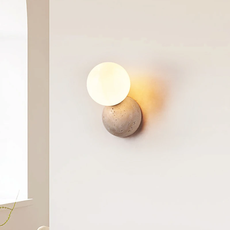 Cream Style Led Wall Lamp Cave - Interior Design Japandi ulasan dan harga
