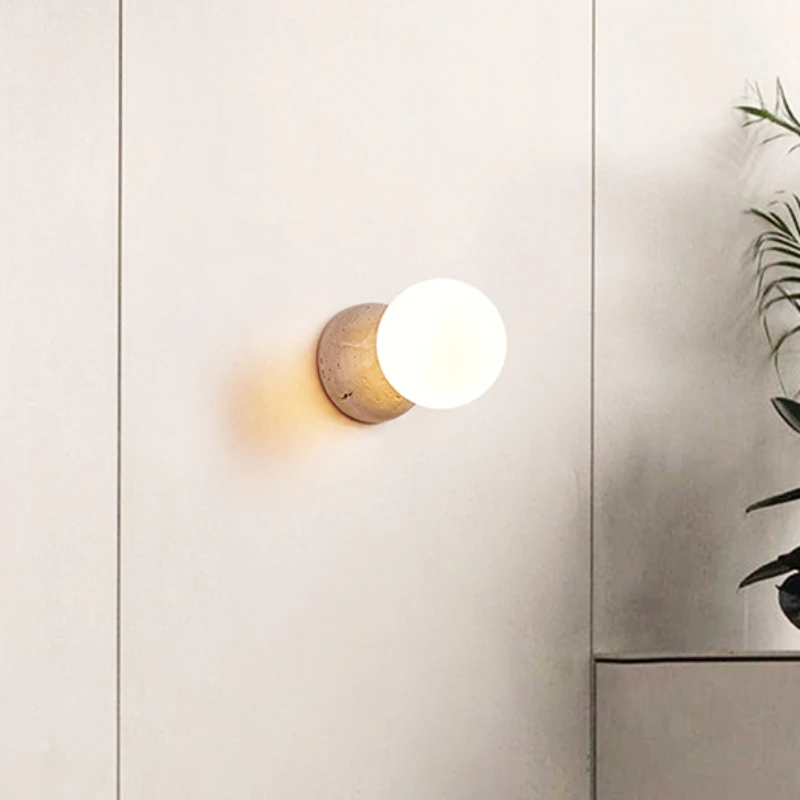 Cream Style Led Wall Lamp Cave - Interior Design Japandi ulasan dan harga