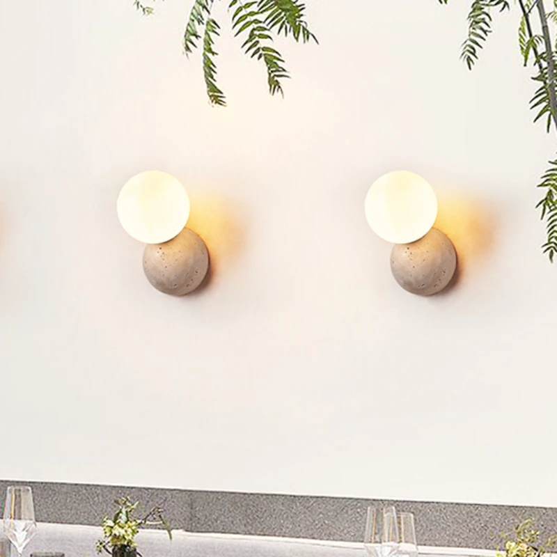 Cream Style Led Wall Lamp Cave - Interior Design Japandi ulasan dan harga