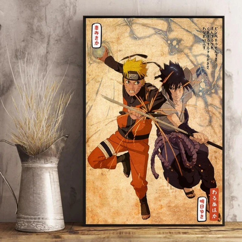 Japanese Anime Naruto Poster R - Interior Design Japan ulasan dan harga