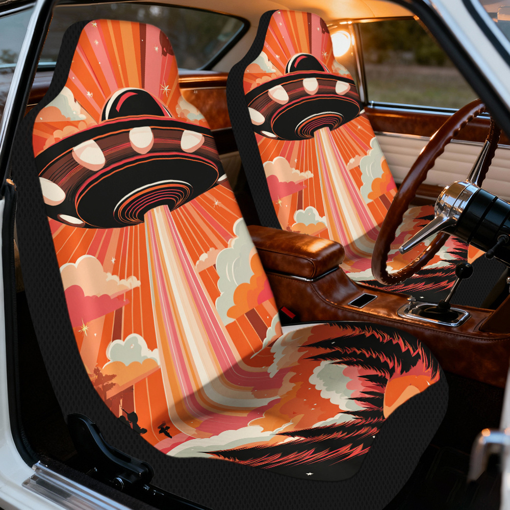 2pcs, Stylish UFO Beaming Land - Interior Design Landscape ulasan dan harga