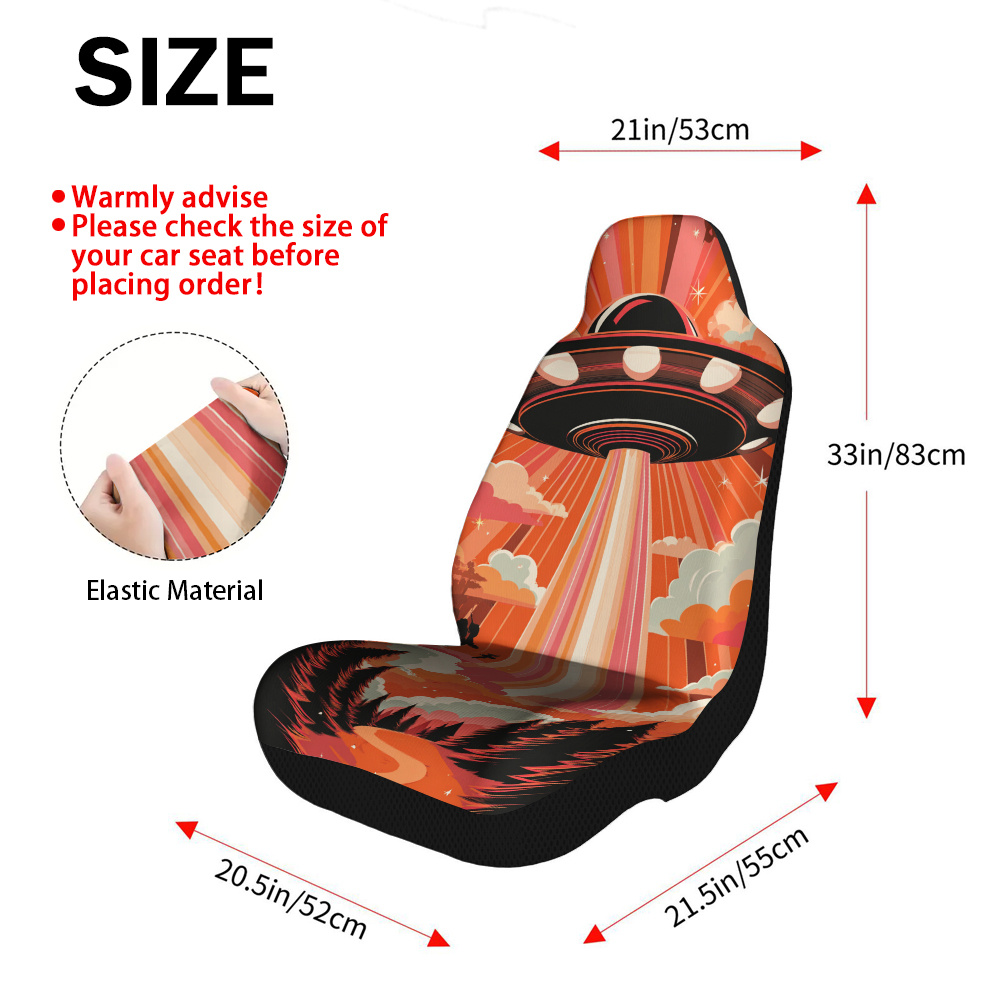 2pcs, Stylish UFO Beaming Land - Interior Design Landscape ulasan dan harga