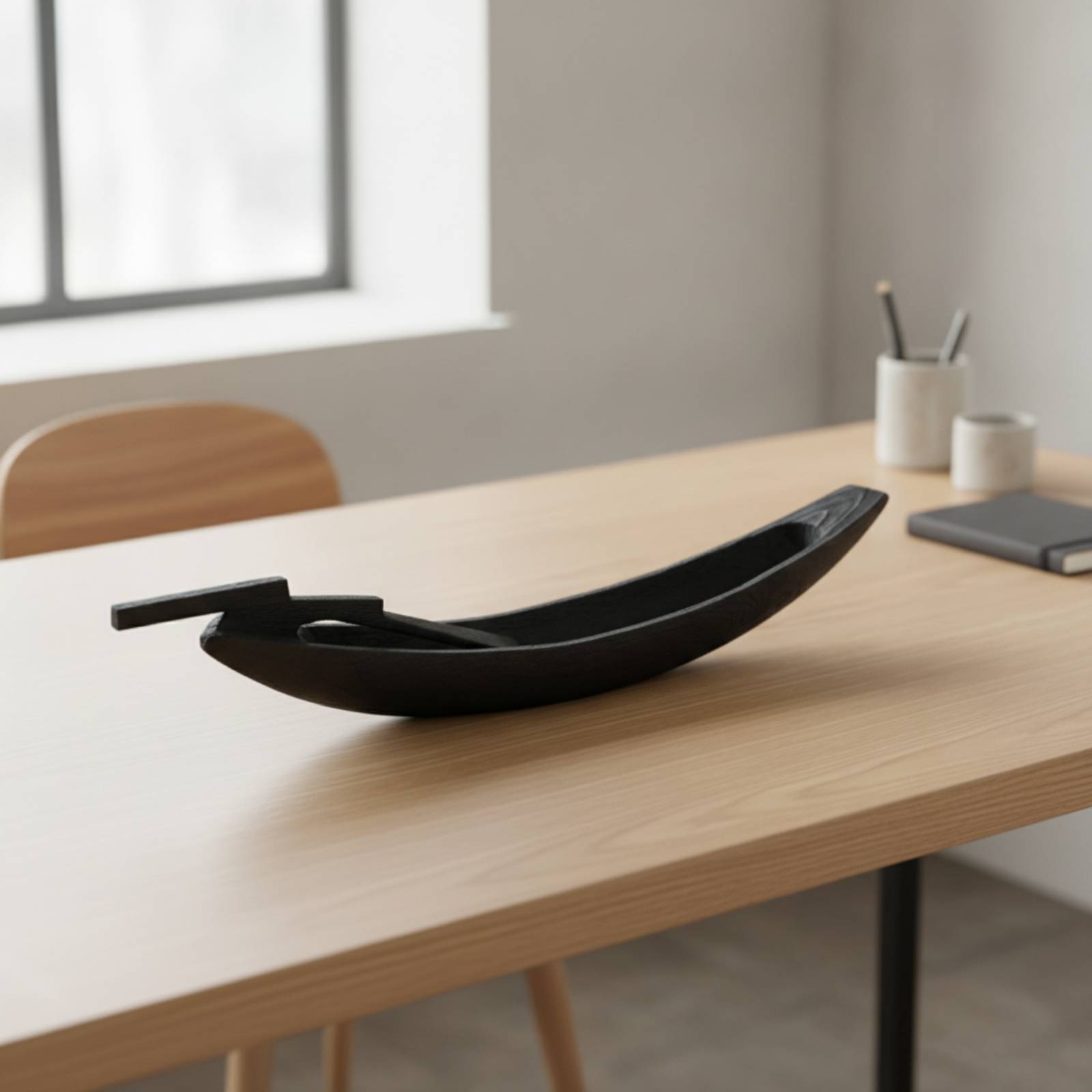 Wooden Boat Ornament Handmade  - Interior Design Zen ulasan dan harga