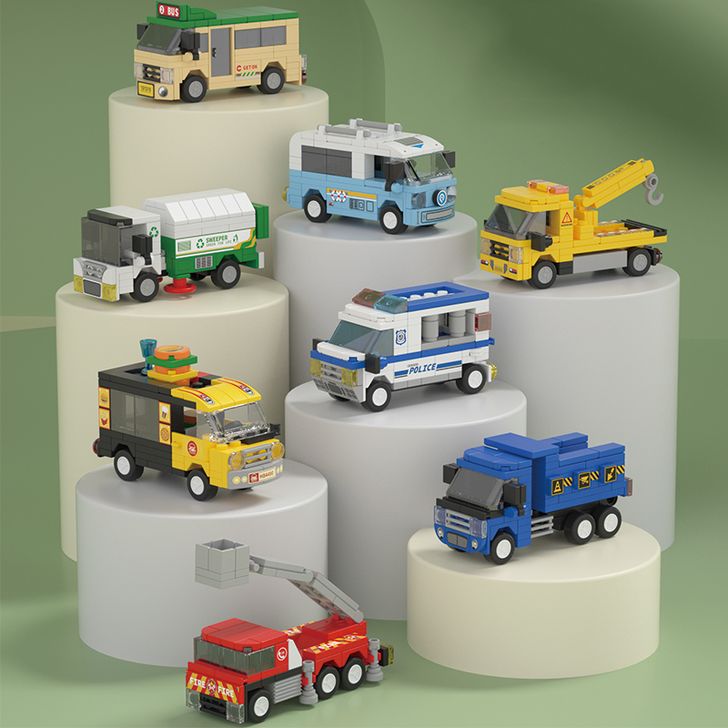 8 Puzzle Toys, Building Blocks - Interior Design Lego ulasan dan harga