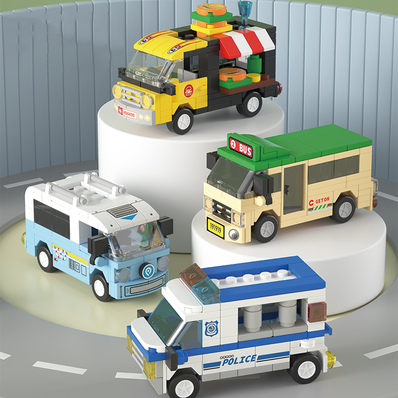 8 Puzzle Toys, Building Blocks - Interior Design Lego ulasan dan harga