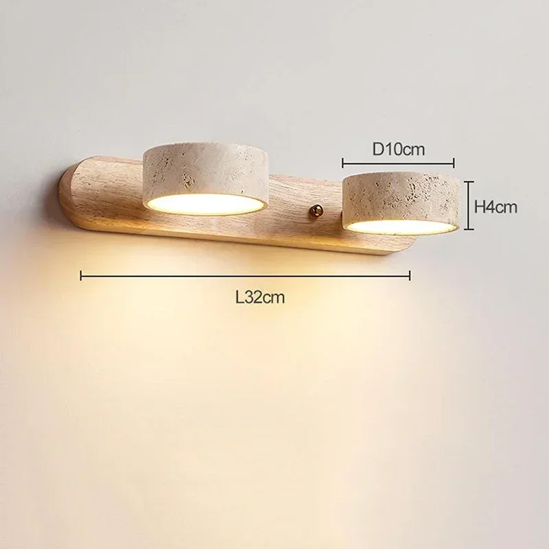 Travertine Duo Wall Light Wabi - Interior Design Japandi ulasan dan harga