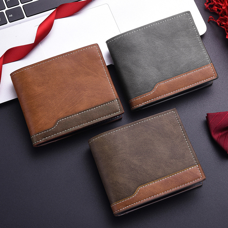 New PU Leather Men's Short Wal - Interior Design Id ulasan dan harga