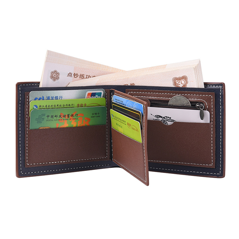 New PU Leather Men's Short Wal - Interior Design Id ulasan dan harga