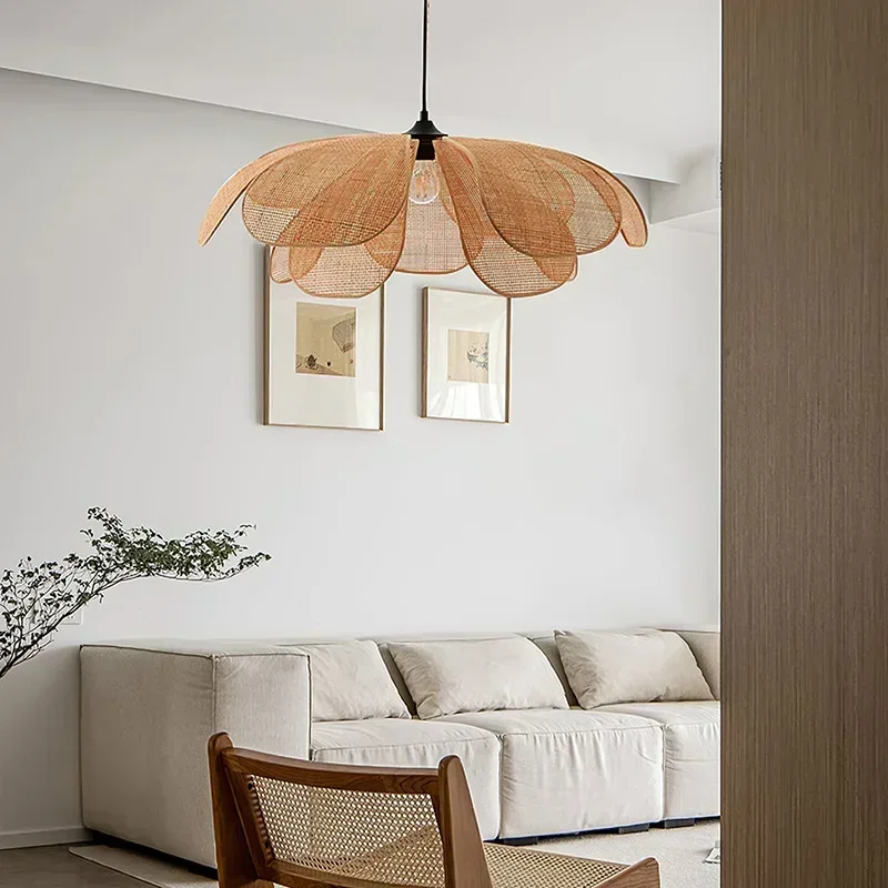Japanese Rattan Flower Petal P - Interior Design Zen ulasan dan harga