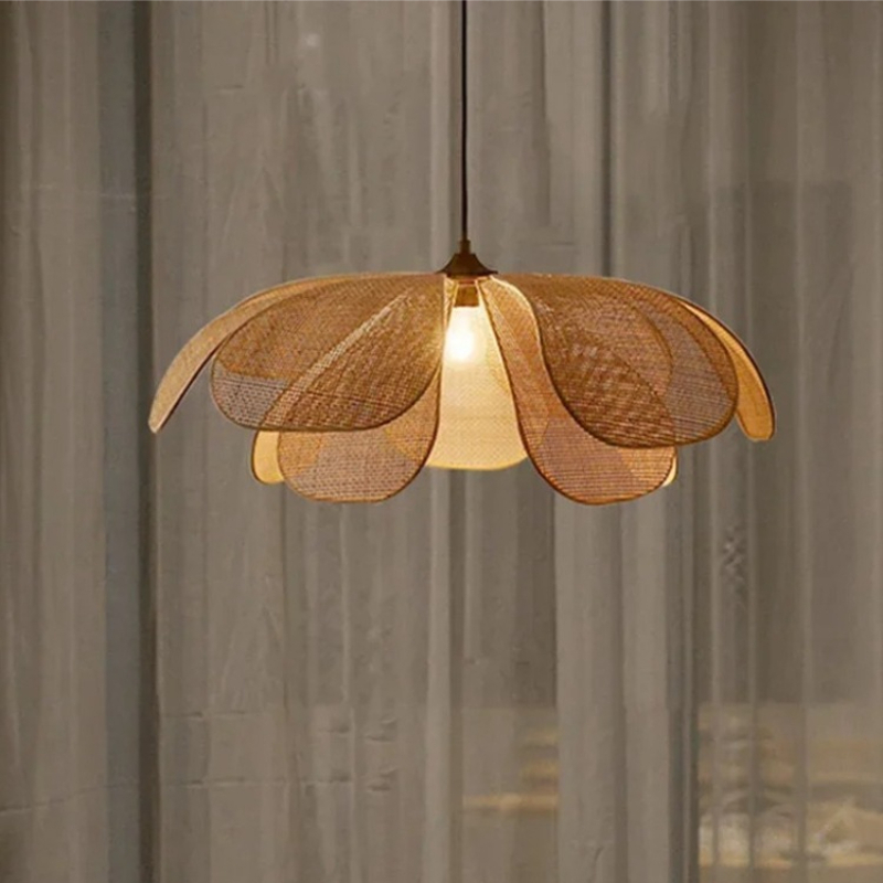 Japanese Rattan Flower Petal P - Interior Design Zen ulasan dan harga