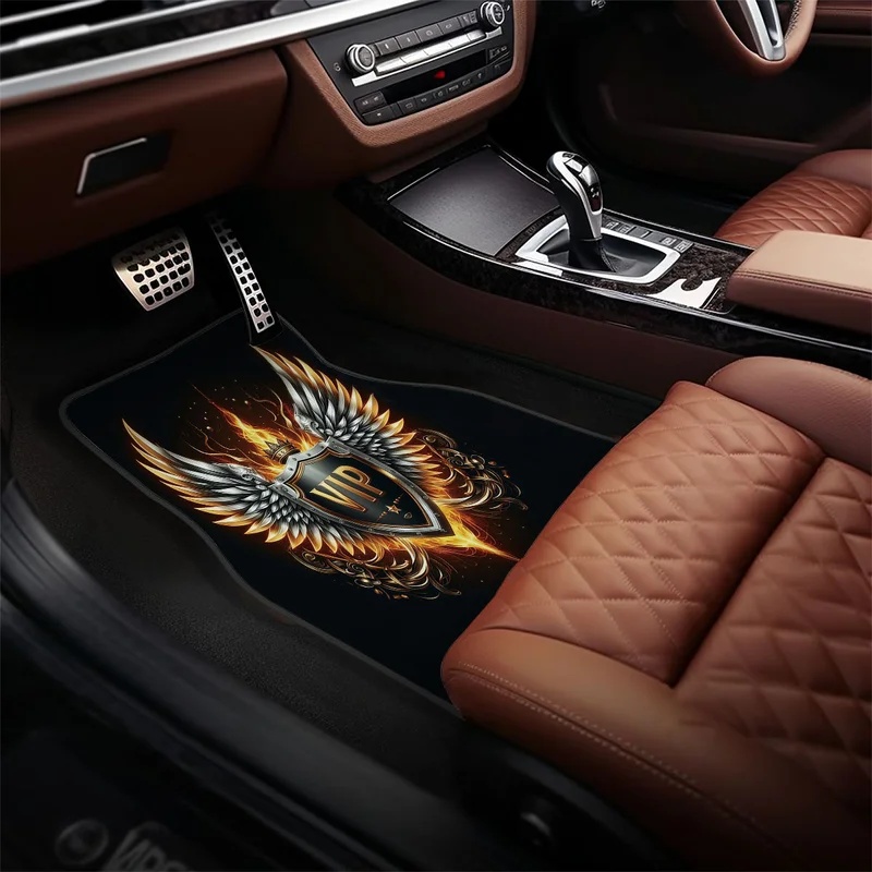 4pcs Customizable Name Car Flo - Interior Design Name ulasan dan harga