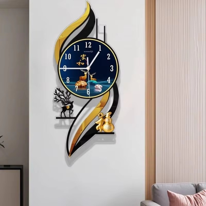 xx-Wall Clock Zen Unusual Prem - Interior Design Zen ulasan dan harga