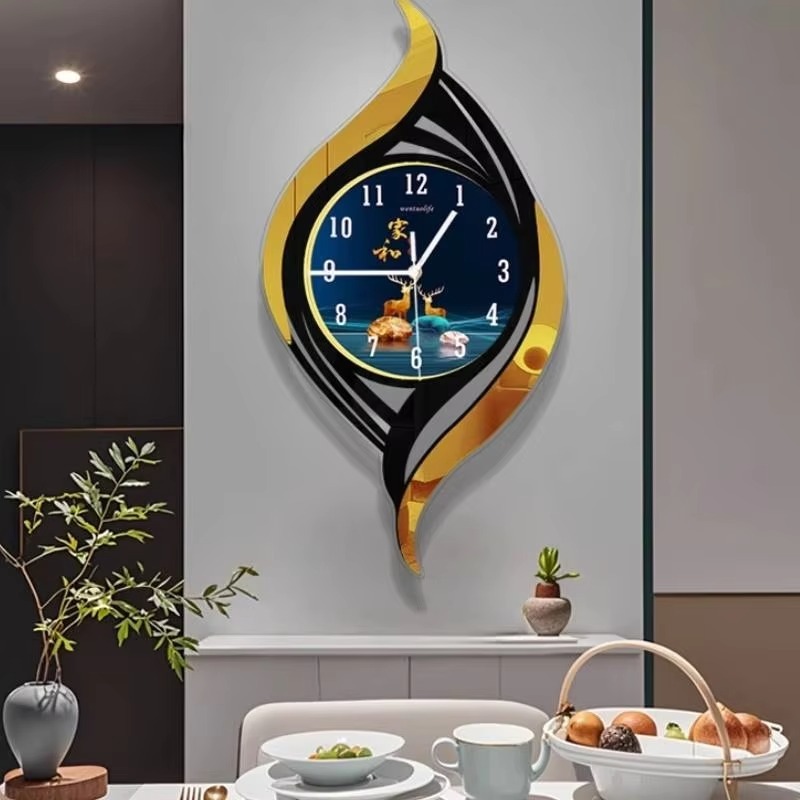 xx-Wall Clock Zen Unusual Prem - Interior Design Zen ulasan dan harga