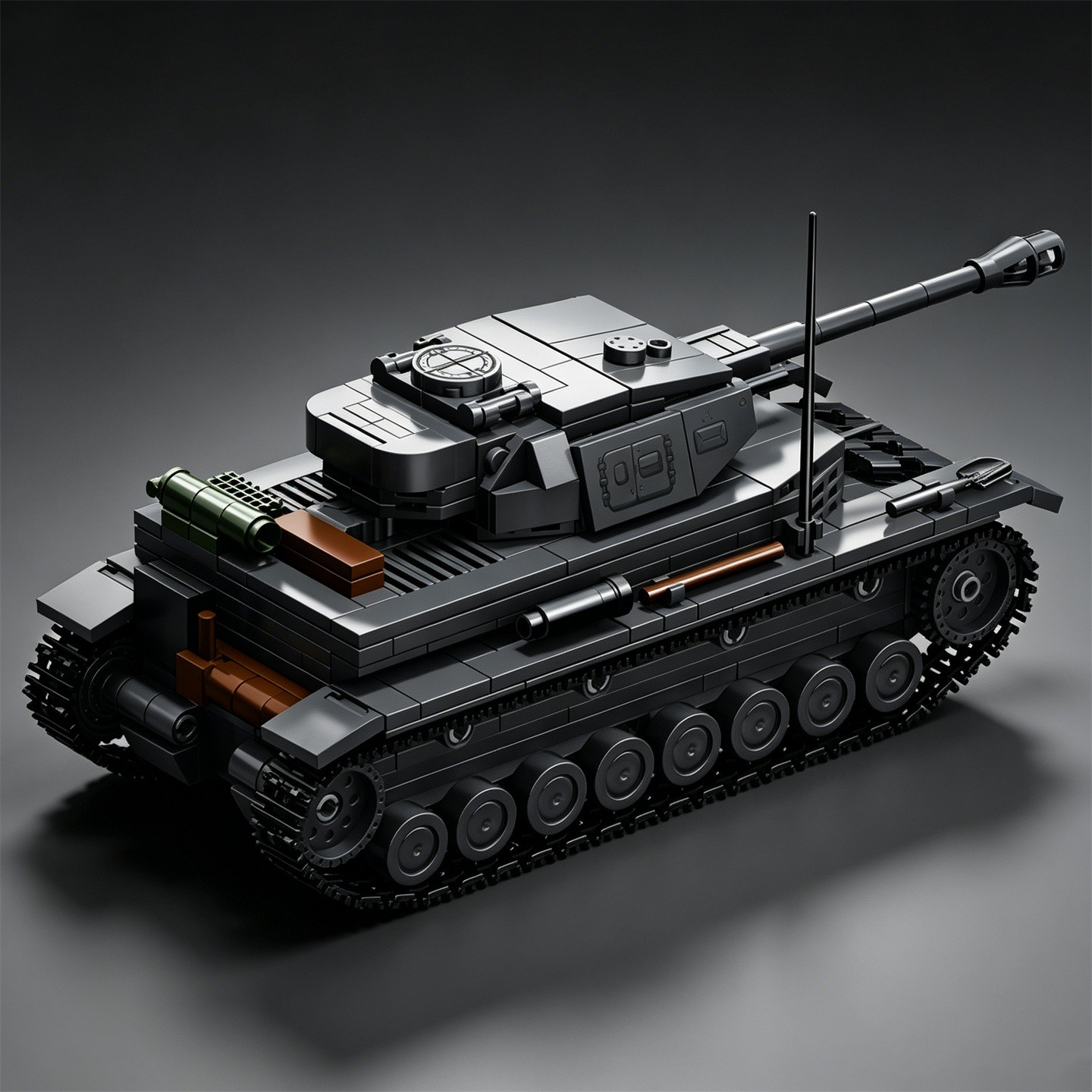 1:35 Scale Tank No. 4 Type G w - Interior Design Lego ulasan dan harga