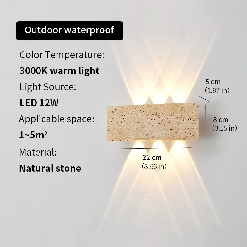 Wabi-sabi LED Wall Lamp Garden - Interior Design Japandi ulasan dan harga