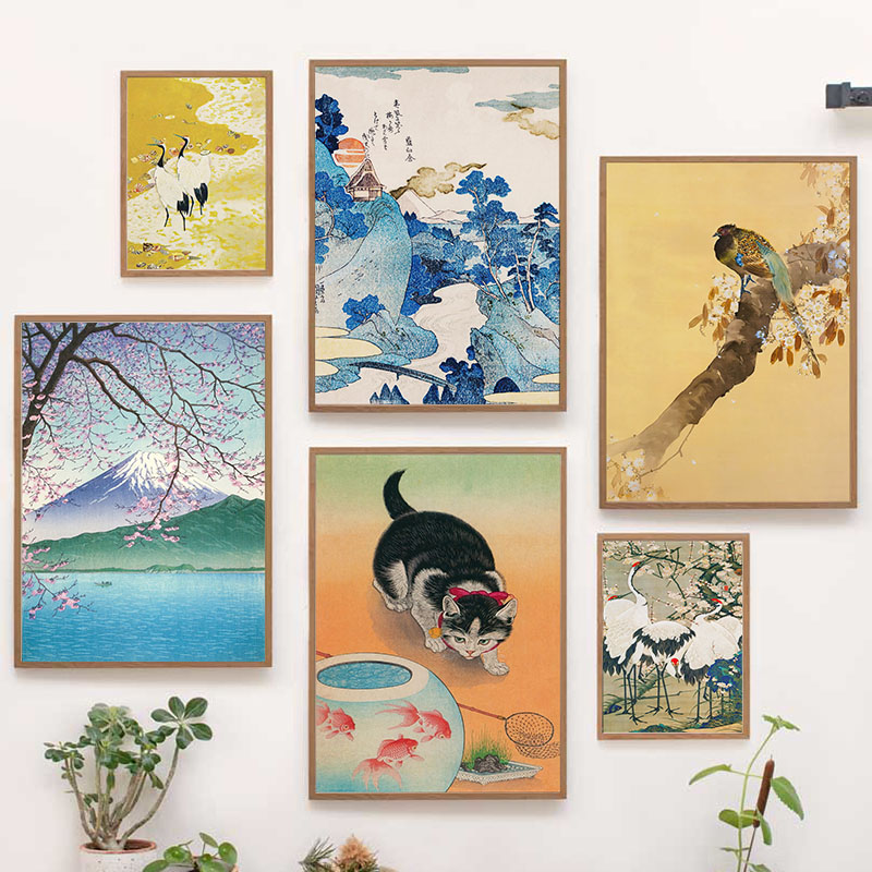 Japanese Katsushika Hokusai Ca - Interior Designer ulasan dan harga