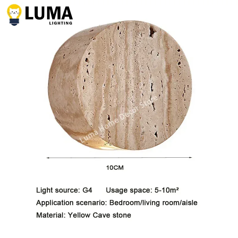 Luma Wabi-Sabi Yellow Traverti - Interior Design Japandi ulasan dan harga