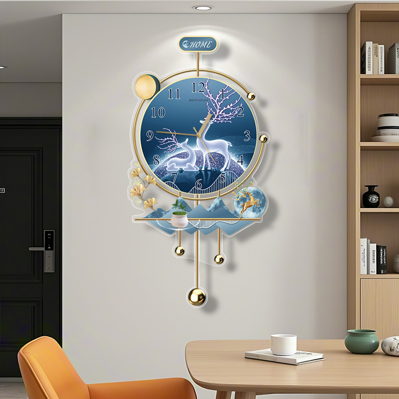 Sweep Movement Zen Wall Clock  - Interior Design Zen ulasan dan harga