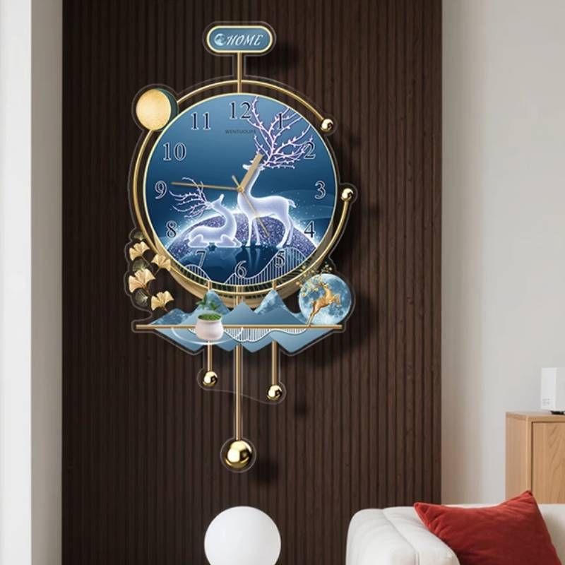 Sweep Movement Zen Wall Clock  - Interior Design Zen ulasan dan harga