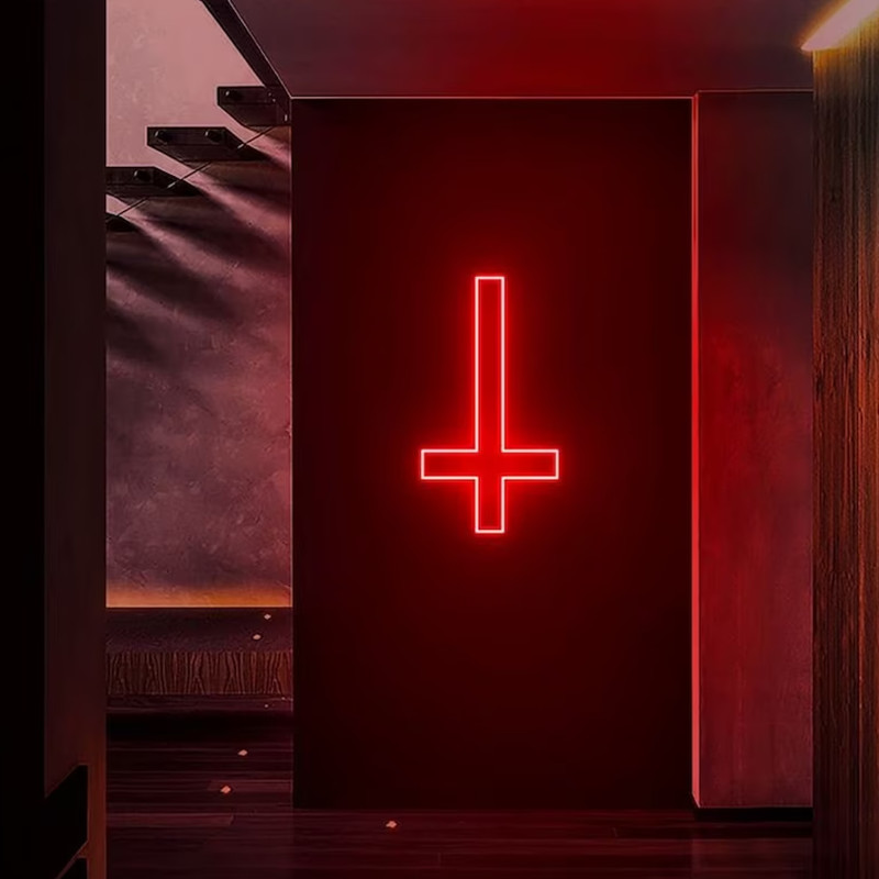 Cross Neon Light Custom Neon S - Engineering And Interior Design ulasan dan harga