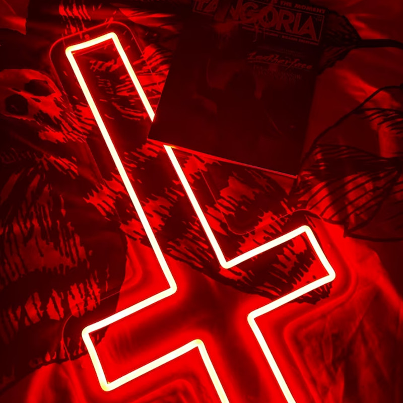 Cross Neon Light Custom Neon S - Engineering And Interior Design ulasan dan harga