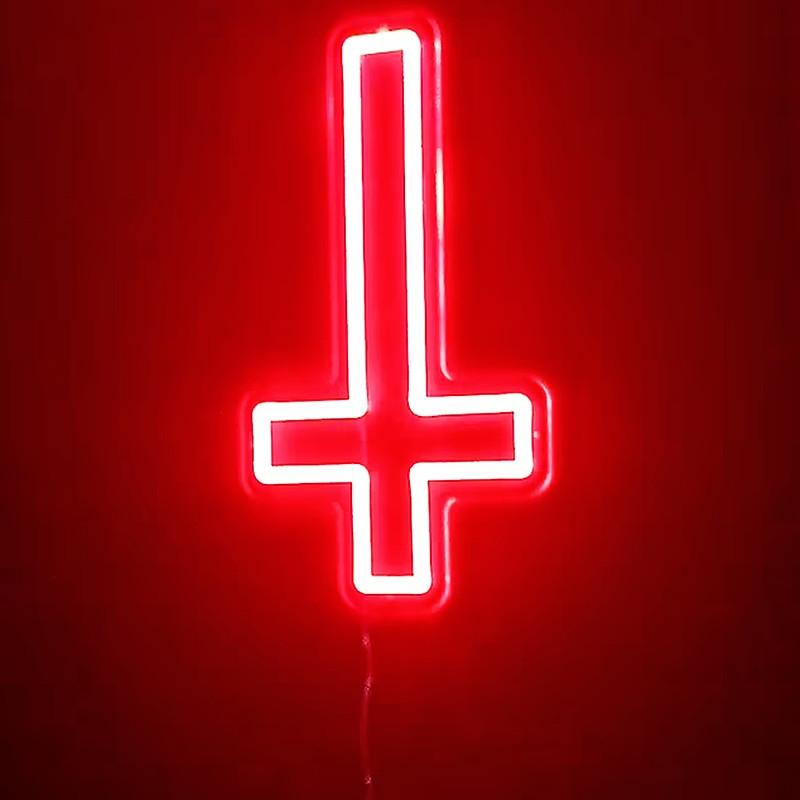 Cross Neon Light Custom Neon S - Engineering And Interior Design ulasan dan harga